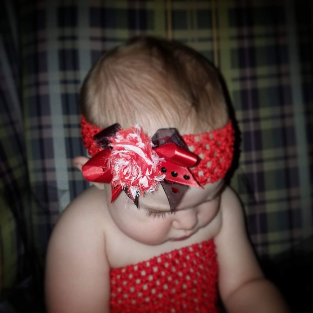 Tutu Dress 9-12mo with Matching Headband - Picture 4 of 4